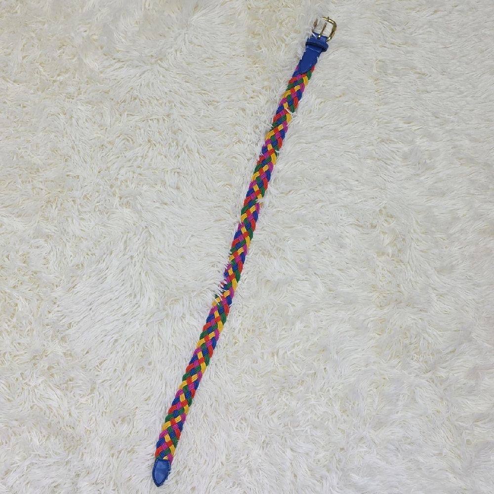 5 For $25 Colorful Braided Belt